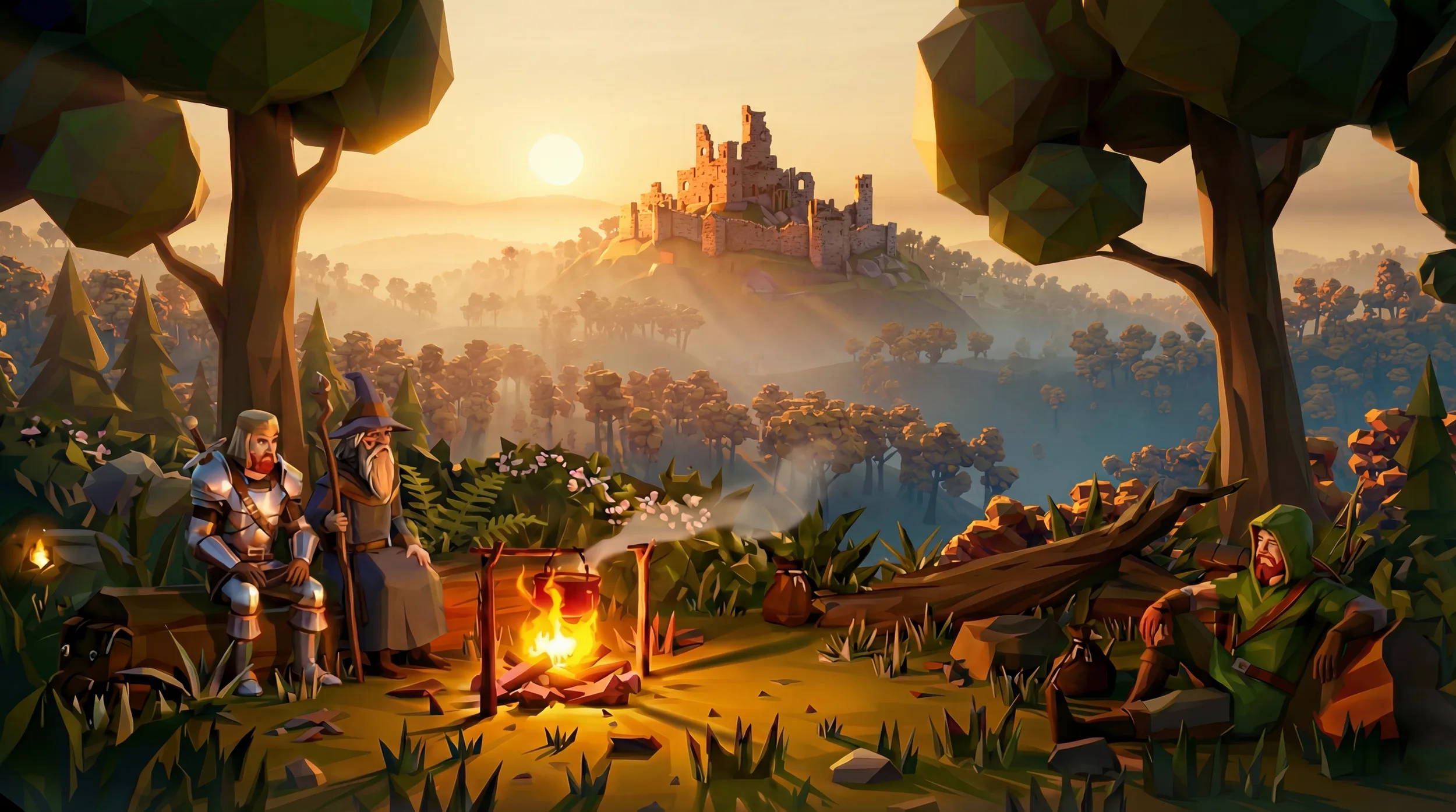 ROOKNET — green realm landscape